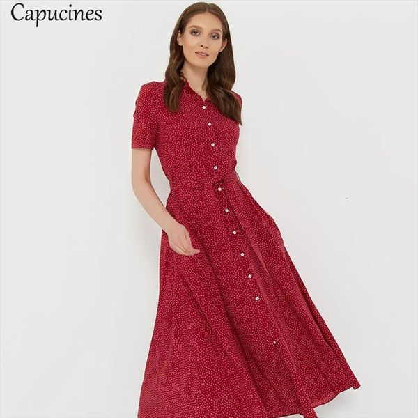 dot print turn down women dresses collar midi shirt summer single breasted belt short sleeve a line casual for, Black;gray
dot print turn down women dresses collar midi shirt summer single breasted belt short sleeve a line casual for, Black;gray