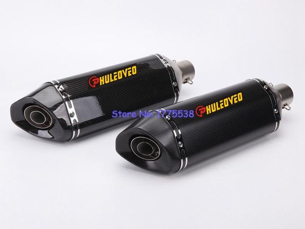 motorcycle exhaust system phuleoveo id:51mm l:470mm universal muffler escape with db killer motorbike carbon fiber
motorcycle exhaust system phuleoveo id:51mm l:470mm universal muffler escape with db killer motorbike carbon fiber