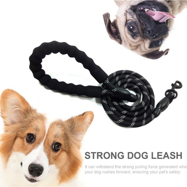 1.5m reflective dog leash training strong with comfortable padded handle traction rope for dogs pet supplies collars & leashes
1.5m reflective dog leash training strong with comfortable padded handle traction rope for dogs pet supplies collars & leashes