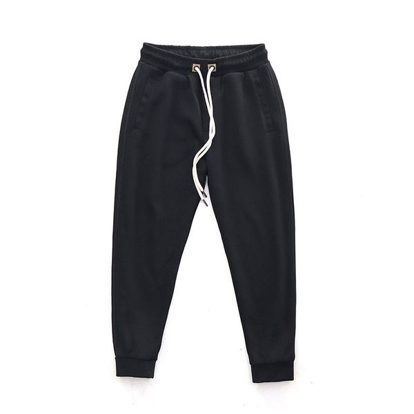 men's and women's fall winter 100% cotton solid color heavy knit casual pants retro distressed loose drawstring sweatpant, Black
men's and women's fall winter 100% cotton solid color heavy knit casual pants retro distressed loose drawstring sweatpant, Black