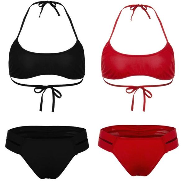 women's swimwear bikini 2021 solid swimsuit women push up set brazilian bathing suit summer beach wear swimming xl, White;black
women's swimwear bikini 2021 solid swimsuit women push up set brazilian bathing suit summer beach wear swimming xl, White;black