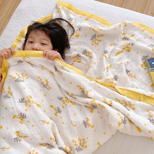 blankets & swaddling danish floral printed muslin baby blanket 4-layer cotton gauze kids infant bedding quilt bed cover bedspread 150*200cm
blankets & swaddling danish floral printed muslin baby blanket 4-layer cotton gauze kids infant bedding quilt bed cover bedspread 150*200cm