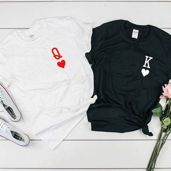 q k poker heart couple t shirt women pocket print lovers tshirt cotton short sleeve tumblr t shirt 90s streetwear dropshipping, White;black
q k poker heart couple t shirt women pocket print lovers tshirt cotton short sleeve tumblr t shirt 90s streetwear dropshipping, White;black