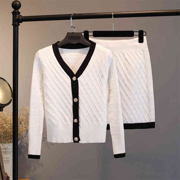 skirt knitted two piece women elegant sweater cardigan + mini bodycon set suit matching sets ensemble femme 2 dsps, Black
skirt knitted two piece women elegant sweater cardigan + mini bodycon set suit matching sets ensemble femme 2 dsps, Black