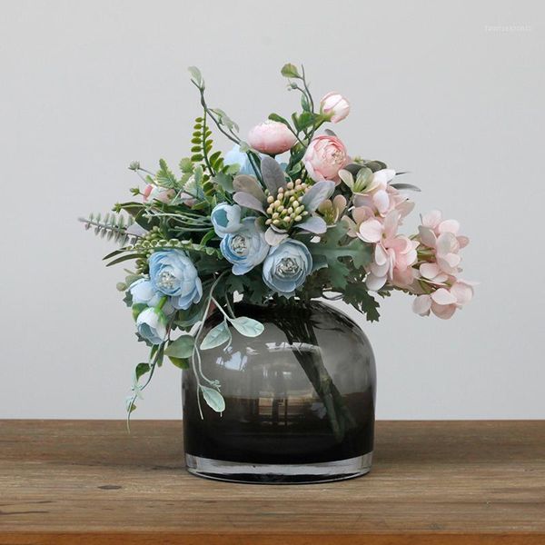 decorative flowers & wreaths 6-forks flower bouquet rose flores home wedding party garden decoration vase ornaments indoor1
decorative flowers & wreaths 6-forks flower bouquet rose flores home wedding party garden decoration vase ornaments indoor1