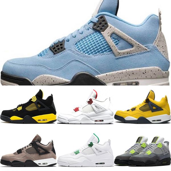 men basketball shoes 4s university blue taupe haze fire red guava ice black cat og bred mens trainers sports sneakersl24s
men basketball shoes 4s university blue taupe haze fire red guava ice black cat og bred mens trainers sports sneakersl24s