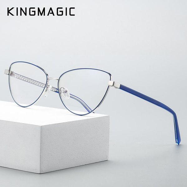 sunglasses kingmagic blue ray blocking metal irregular eyeglasses anti-blue light flat glasses women computer goggles, White;black
sunglasses kingmagic blue ray blocking metal irregular eyeglasses anti-blue light flat glasses women computer goggles, White;black