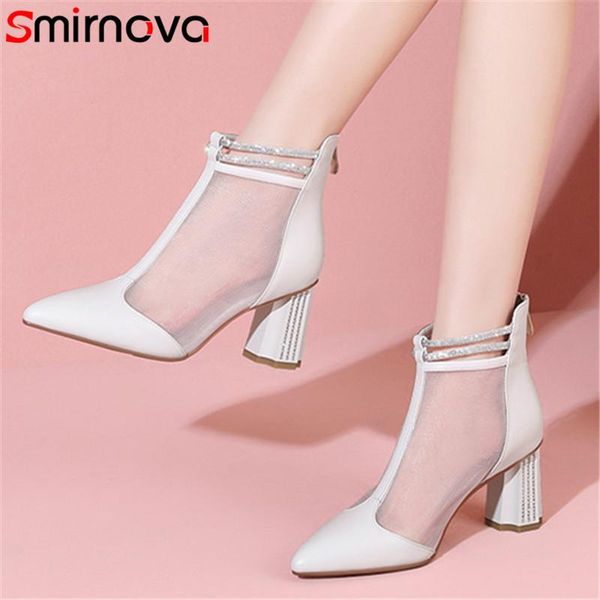 boots smirnova 2021 summer women genuine leather +mesh crystal high heels fashion party shoes ankle black
boots smirnova 2021 summer women genuine leather +mesh crystal high heels fashion party shoes ankle black