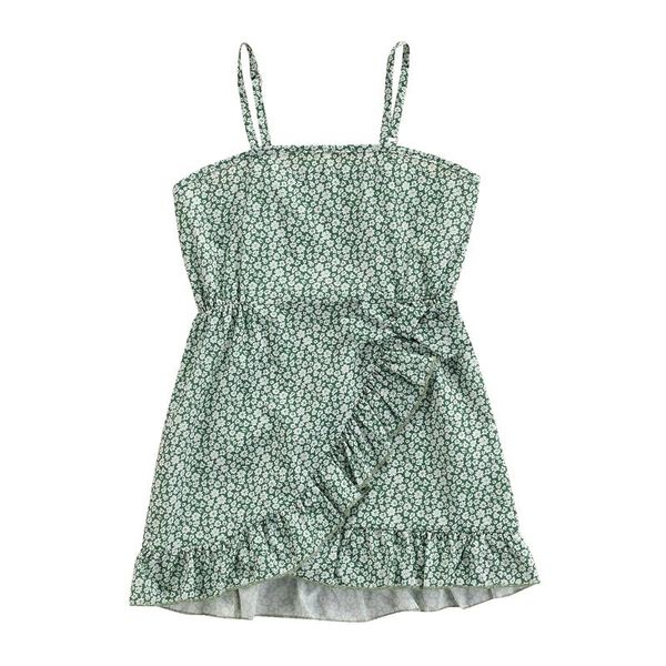 girl's dresses citgeesummer kids baby girls floral print sling dress sleeveless irregular high waist green clothes, Red;yellow
girl's dresses citgeesummer kids baby girls floral print sling dress sleeveless irregular high waist green clothes, Red;yellow
