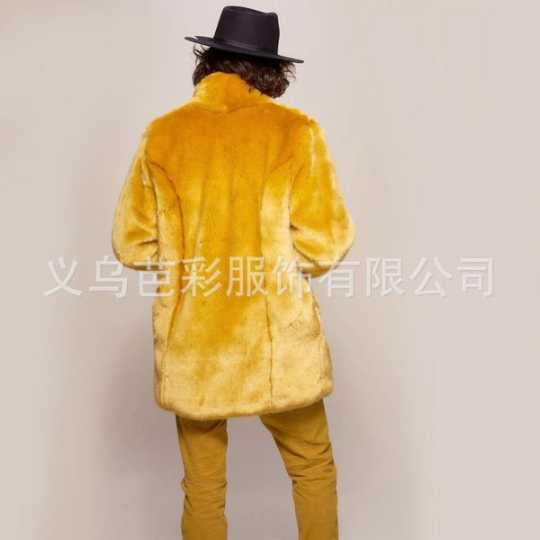 20212020 new men's fur imitation mink whole single extended one-piece coat winter man12, Black
20212020 new men's fur imitation mink whole single extended one-piece coat winter man12, Black