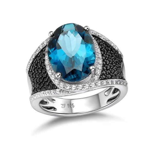 cluster rings gz zongfa fashion classic oval natural london blue z 6.45ct 925 sterling silver black spinel gem wedding ring, Golden;silver
cluster rings gz zongfa fashion classic oval natural london blue z 6.45ct 925 sterling silver black spinel gem wedding ring, Golden;silver
