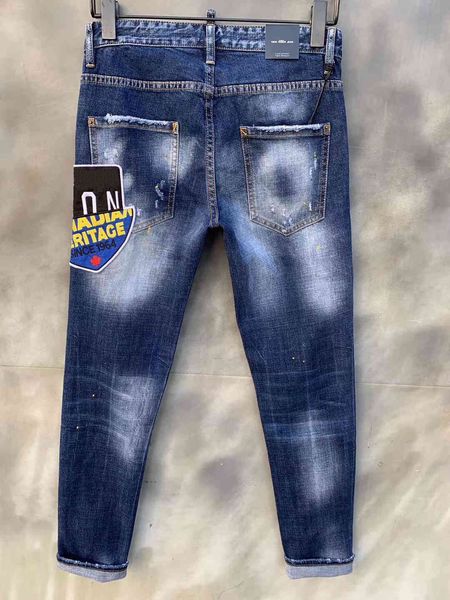 men's jeans brand mens luxury designer ny ripped cool guy causal hole denim fashion fit men washed pants 7817, Blue
men's jeans brand mens luxury designer ny ripped cool guy causal hole denim fashion fit men washed pants 7817, Blue