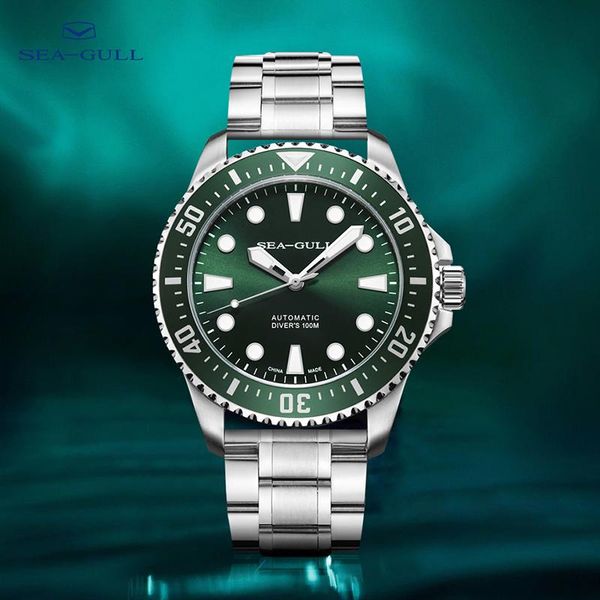 seagull men's watch ocean star back wave deep diving automatic mechanical series 815.97.6105 wristwatches, Slivery;brown
seagull men's watch ocean star back wave deep diving automatic mechanical series 815.97.6105 wristwatches, Slivery;brown