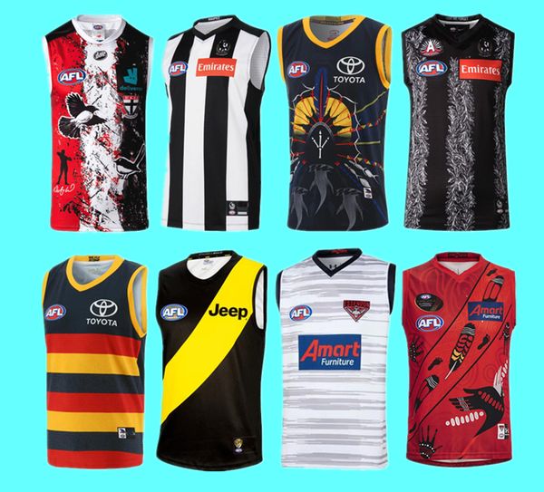 2020-2021- saint kilda saints west coast eagle crow lion essendon bomber jilang cat collinwood magpie football jersey, Black;gray
2020-2021- saint kilda saints west coast eagle crow lion essendon bomber jilang cat collinwood magpie football jersey, Black;gray