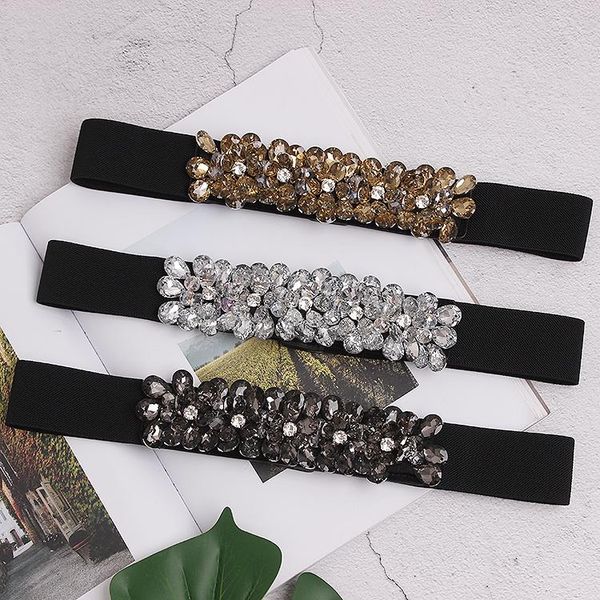belts white grey glass crystal gem elastic cummerbund women fashion female waist belt corset dress rhinestone, Black;brown
belts white grey glass crystal gem elastic cummerbund women fashion female waist belt corset dress rhinestone, Black;brown