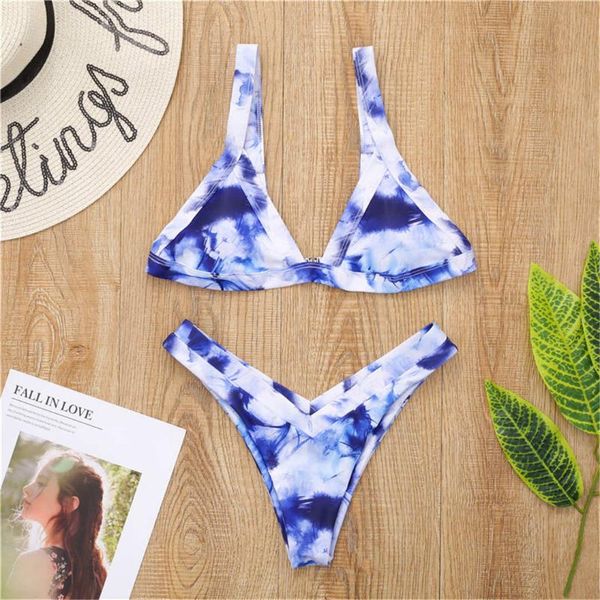 women's swimwear 3 colors 2021 tie dye padded bikini set women brazilian female two-pieces swimsuit bather bathing suit swim lady, White;black
women's swimwear 3 colors 2021 tie dye padded bikini set women brazilian female two-pieces swimsuit bather bathing suit swim lady, White;black