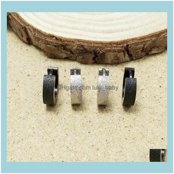 jewelryfashion women small hoop earrings color black frosting stainless steel round hie jewelry for cool men 4x1m & drop delivery 2021 onzpm, Golden;silver
jewelryfashion women small hoop earrings color black frosting stainless steel round hie jewelry for cool men 4x1m & drop delivery 2021 onzpm, Golden;silver