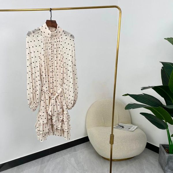 casual dresses 2021 autumn fashion black dot cascading ruffle dress women half high collar raglan sleeve single breasted mini, Black;gray
casual dresses 2021 autumn fashion black dot cascading ruffle dress women half high collar raglan sleeve single breasted mini, Black;gray