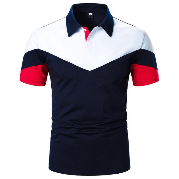 men's polos feitong casual stitching printed t-shirt shirts spring and summer button short-sleeved shirt streetwear, White;black
men's polos feitong casual stitching printed t-shirt shirts spring and summer button short-sleeved shirt streetwear, White;black