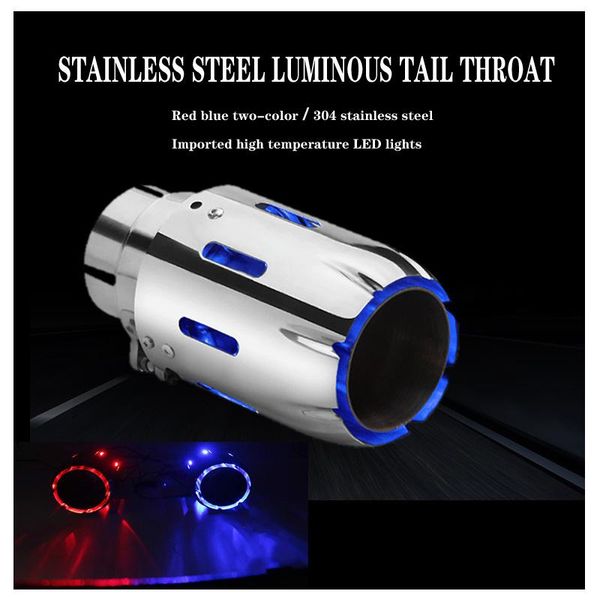 car headlights modification led exhaust pipe light-emitting tail throat lamp universal stainless steel high temperature resist
car headlights modification led exhaust pipe light-emitting tail throat lamp universal stainless steel high temperature resist