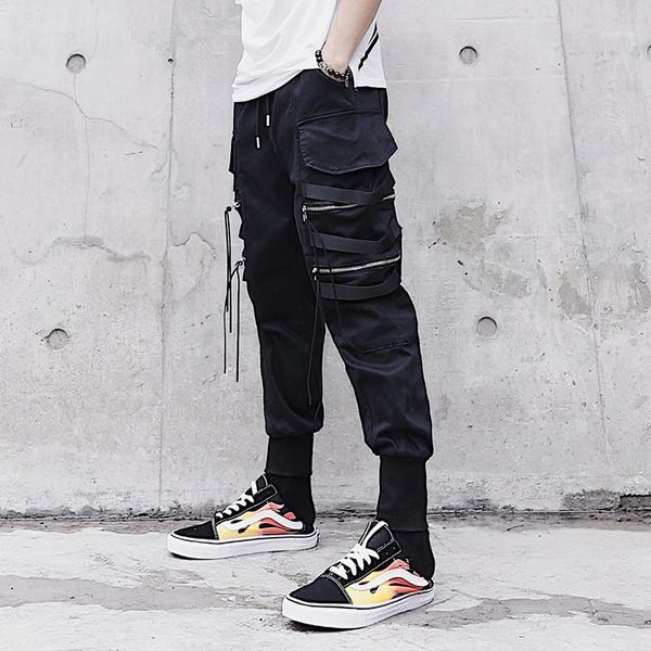 fashion joggers black pants men zipper ribbon casual pocket cargo hairstylist club wear streetwear trousers men's
fashion joggers black pants men zipper ribbon casual pocket cargo hairstylist club wear streetwear trousers men's