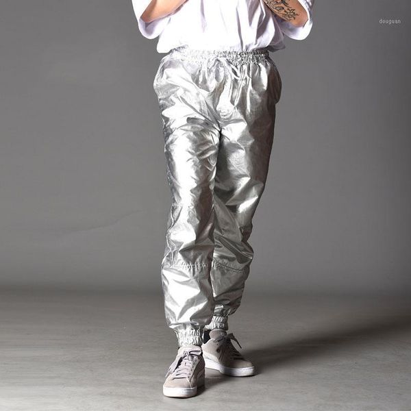 hip hop mens silver bright color pants night clup loose trousers elastic waist joggers sweatpants breaking dance pant a5527 men's, Black
hip hop mens silver bright color pants night clup loose trousers elastic waist joggers sweatpants breaking dance pant a5527 men's, Black