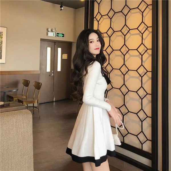 casual dresses 2021 japanese style knitted dress preppy navy kawaii short outfit spring long sleeve mini woman clothes, Black;gray
casual dresses 2021 japanese style knitted dress preppy navy kawaii short outfit spring long sleeve mini woman clothes, Black;gray