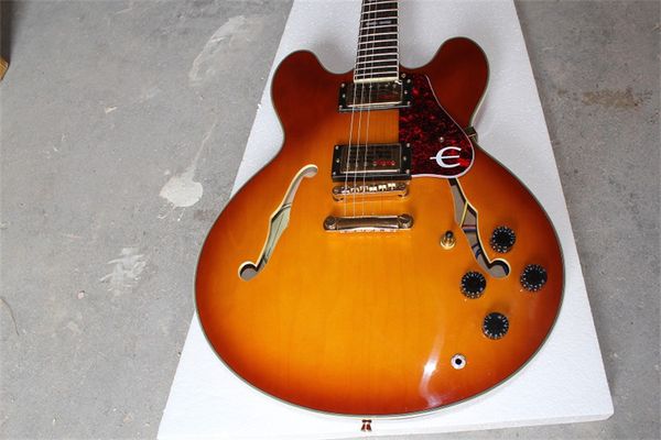 selling jazz electric guitar with f holes mahogany wood quilted maple 335 guitar
selling jazz electric guitar with f holes mahogany wood quilted maple 335 guitar
