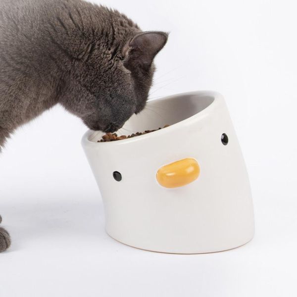 high-temperature fired crooked chicken bowl semi-matte ceramic cat diagonal height prevention black chin basin protection bowls & feeders
high-temperature fired crooked chicken bowl semi-matte ceramic cat diagonal height prevention black chin basin protection bowls & feeders