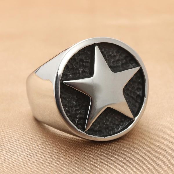 wedding rings fashion jewelry stainless steel five-pointed star ring men trendy simple punk gift 213012, Slivery;golden
wedding rings fashion jewelry stainless steel five-pointed star ring men trendy simple punk gift 213012, Slivery;golden