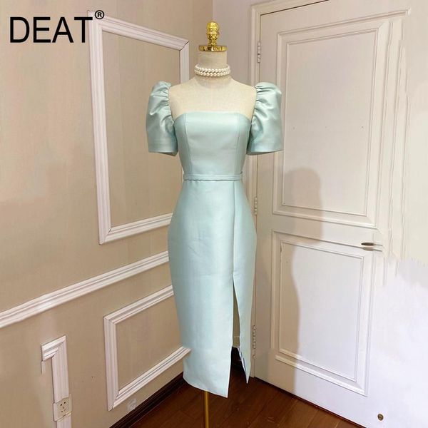 party dresses deat woman midi dress solid split elegant high waist silkly square collar puff short sleeve formal style 2021 summer 15xf532, White;black
party dresses deat woman midi dress solid split elegant high waist silkly square collar puff short sleeve formal style 2021 summer 15xf532, White;black