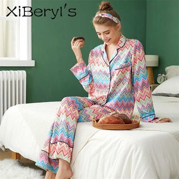 xiberyl's fashion silk pajamas for women suit girl's custom sleepwear 211106, Black;red
xiberyl's fashion silk pajamas for women suit girl's custom sleepwear 211106, Black;red