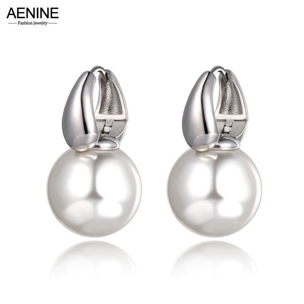 stud aenine original design office style white pearl party earrings for women trendy wedding jewelry ae20241, Golden;silver
stud aenine original design office style white pearl party earrings for women trendy wedding jewelry ae20241, Golden;silver
