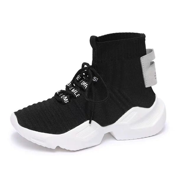 boots 2021 spring and autumn high-breathable women's muffin thick-bottom stretch casual sports socks shoes, Black
boots 2021 spring and autumn high-breathable women's muffin thick-bottom stretch casual sports socks shoes, Black