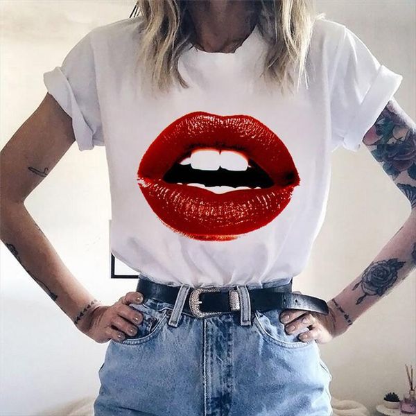 funny lips print female white mens round neck short sleeve tee harajuku fashion fun retro men women, White;black
funny lips print female white mens round neck short sleeve tee harajuku fashion fun retro men women, White;black