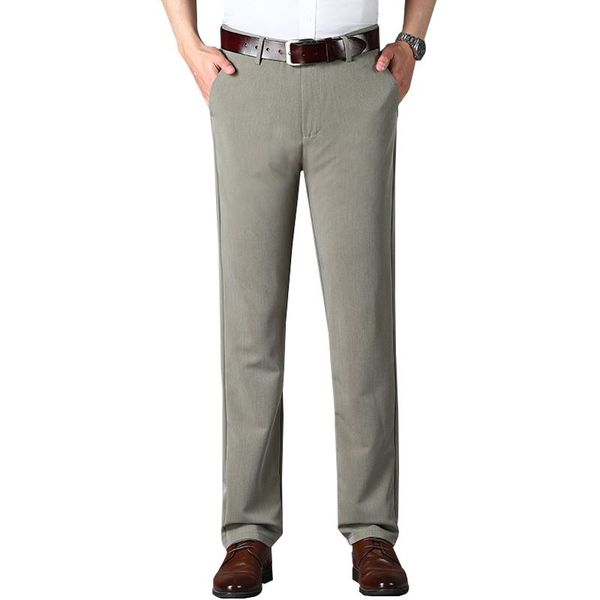 men's pants 2021 fashion casual wear straight loose high waist quality bussiness men trousers for size 29-40, Black
men's pants 2021 fashion casual wear straight loose high waist quality bussiness men trousers for size 29-40, Black