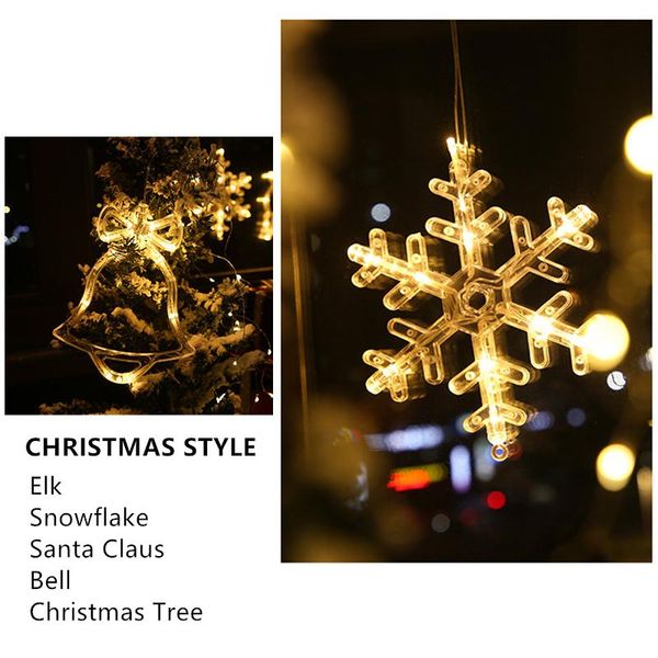 strings christmas window sucker decor light xmas decorations led elk snowflake santa claus bells tree for home holiday lighting
strings christmas window sucker decor light xmas decorations led elk snowflake santa claus bells tree for home holiday lighting