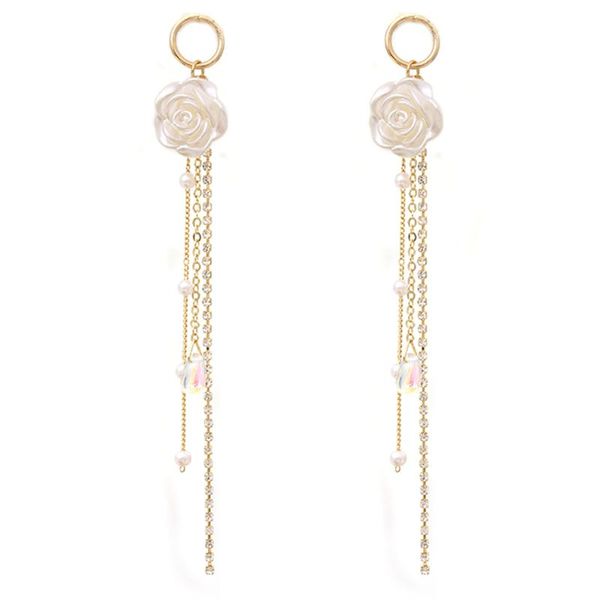 dangle & chandelier fashion earrings geometric imitation pearl long tassel drop for women minimalism rose jewelry, Silver
dangle & chandelier fashion earrings geometric imitation pearl long tassel drop for women minimalism rose jewelry, Silver