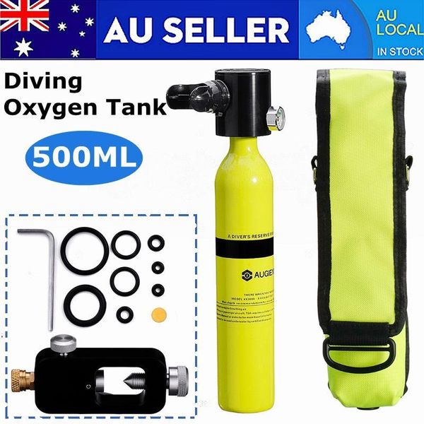 diving accessories augienb 0.5l scuba cylinder oxygen tank set with bag dive respirator air pump for snorkeling breath equipment
diving accessories augienb 0.5l scuba cylinder oxygen tank set with bag dive respirator air pump for snorkeling breath equipment