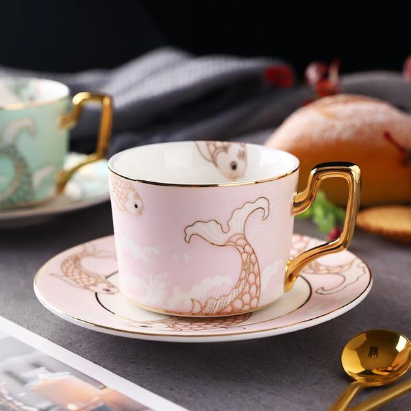 cups & saucers simple creative ceramic cup coffee modern gold rim turkish travel with spoon tazas cafe drinkware be50cp
cups & saucers simple creative ceramic cup coffee modern gold rim turkish travel with spoon tazas cafe drinkware be50cp