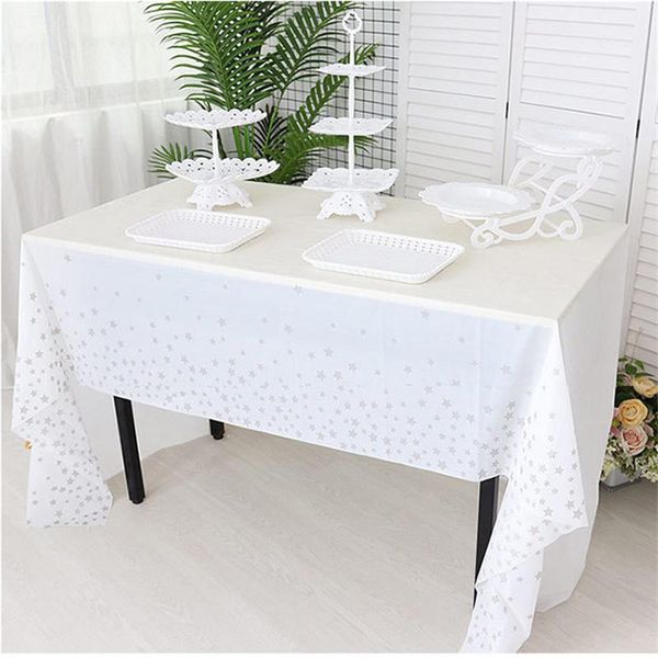 disposable dinnerware tablecloth rectangle 137*274cm waterproof peva rose gold silver golden dot star birthday plastic wedding party decor
disposable dinnerware tablecloth rectangle 137*274cm waterproof peva rose gold silver golden dot star birthday plastic wedding party decor