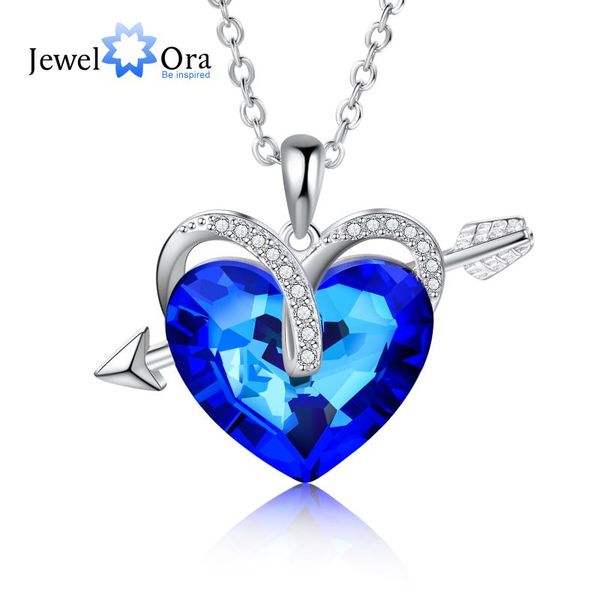 pendant necklaces jewelora silver color cubic zirconia arrow necklace fashion heart blue crystal jewelry gift for lover
pendant necklaces jewelora silver color cubic zirconia arrow necklace fashion heart blue crystal jewelry gift for lover