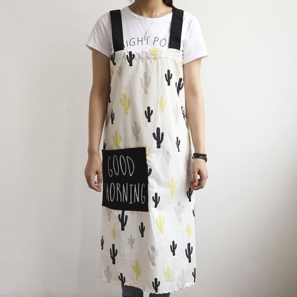 cactus print nordic wind oil-proof apron with fresh and simple hooded can be customized aprons
cactus print nordic wind oil-proof apron with fresh and simple hooded can be customized aprons