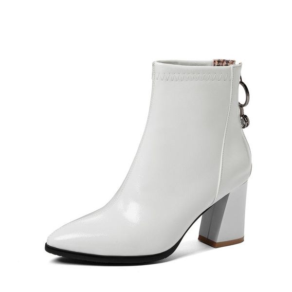 boots big size pointed thick heel women shoes ankle for ladies woman winter, Black
boots big size pointed thick heel women shoes ankle for ladies woman winter, Black