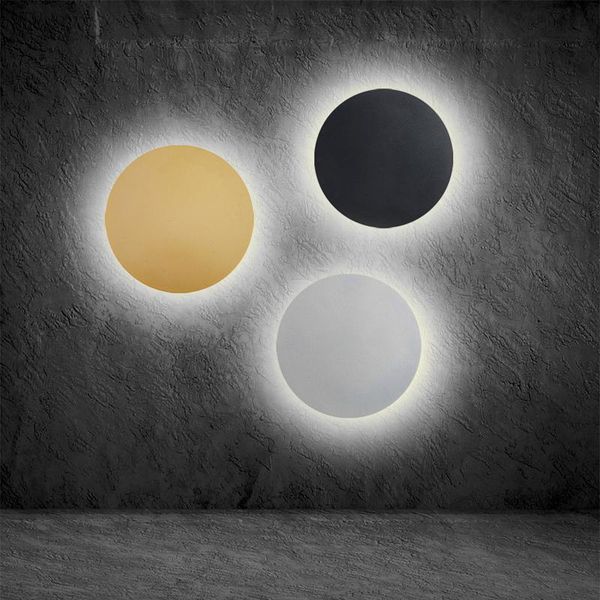 round led wall lamp modern light for living room bedroom decoration black white gold sconce indoor lighting
round led wall lamp modern light for living room bedroom decoration black white gold sconce indoor lighting