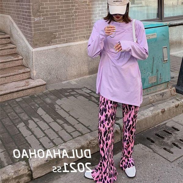 women's pants & capris 4xl leopard print wide leg 2021 summer loose straight long casual high waist streetwear trousers, Black;white
women's pants & capris 4xl leopard print wide leg 2021 summer loose straight long casual high waist streetwear trousers, Black;white