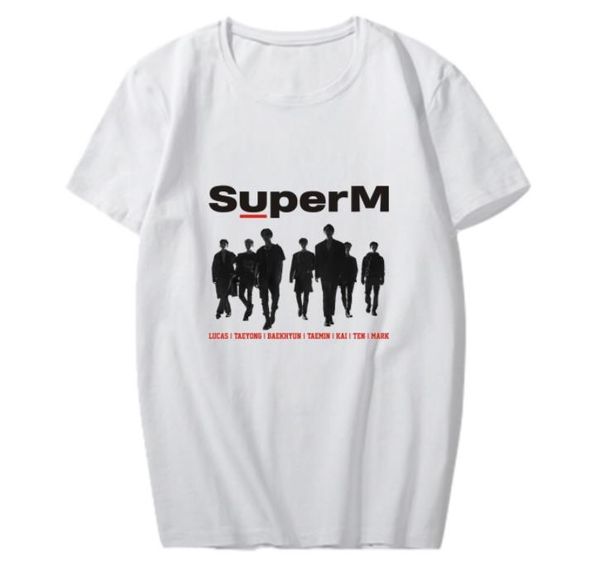 summer style kpop superm member names/pos printing t shirt k- o neck short sleeve t-shirt 4 colors women's, White
summer style kpop superm member names/pos printing t shirt k- o neck short sleeve t-shirt 4 colors women's, White