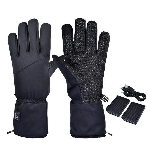 cycling gloves heated winter electric adjustable temperature warm heating supplies hiking glove for play phone, Black
cycling gloves heated winter electric adjustable temperature warm heating supplies hiking glove for play phone, Black