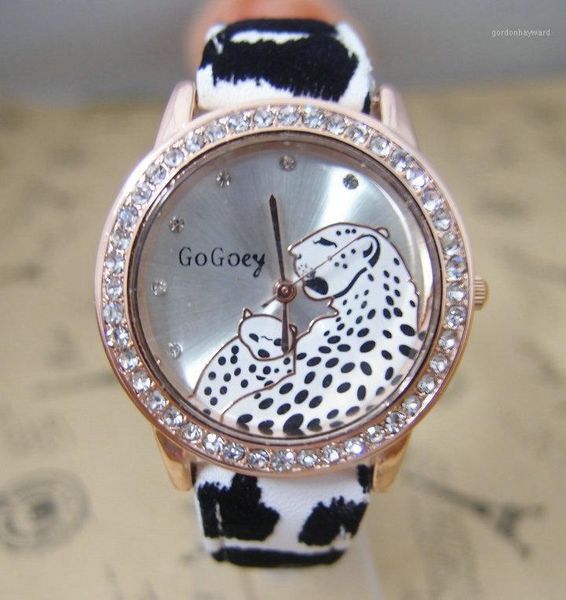 wristwatches s gogoey leopard dial leather watch women ladies fashion crystal dress quartz wrist dropship go063, Slivery;brown
wristwatches s gogoey leopard dial leather watch women ladies fashion crystal dress quartz wrist dropship go063, Slivery;brown