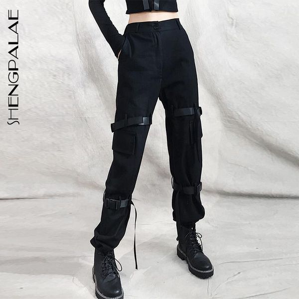 women's pants & capris shengpalae 2021 spring vintage patchwork joggers sweatpants harajuku woman wild wide trousers elastics high wais, Black;white
women's pants & capris shengpalae 2021 spring vintage patchwork joggers sweatpants harajuku woman wild wide trousers elastics high wais, Black;white
